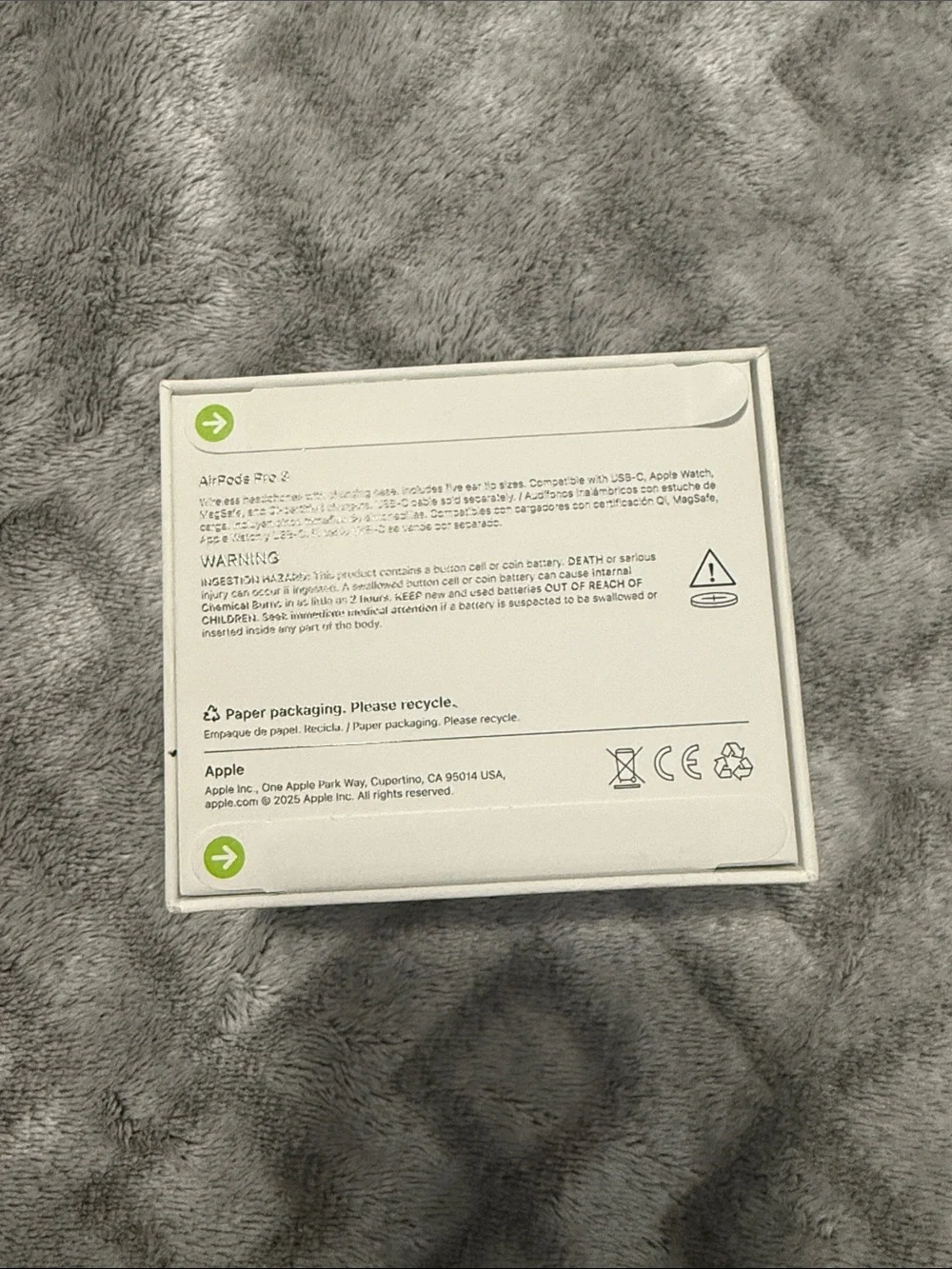 New fully sealed Apple AirPods Pro 3 Mag safe (white)